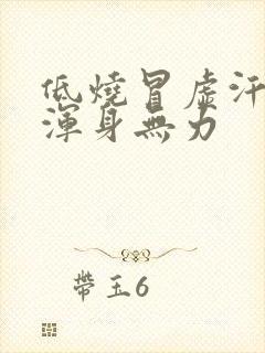 低烧冒虚汗头晕浑身无力