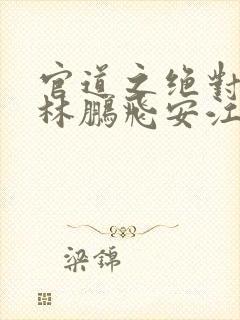 官道之绝对权力林鹏飞安江阅读全本小说