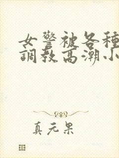 女警被各种刑具调教高潮小说