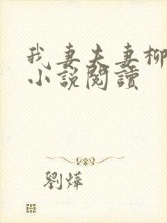 我妻夫妻柳如烟小说阅读封面