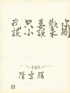 我只喜欢你的人设小说未删减免费封面