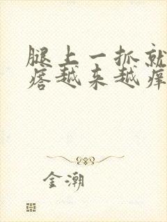 腿上一抓就起疙瘩越来越痒