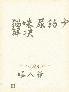 猫咪尿的少怎么解决