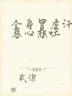 全身冒虚汗头晕恶心想吐