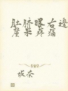 肚脐眼右边10厘米疼痛