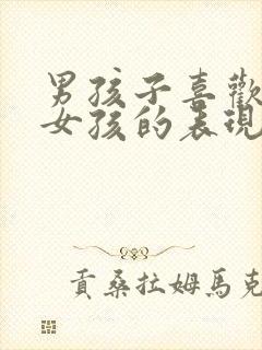 男孩子喜欢一个女孩的表现