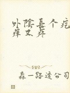 外阴长个疙瘩又痒又疼