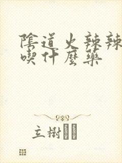 阴道火辣辣的疼吃什么药