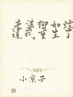 老婆柳如烟不知道我重生了