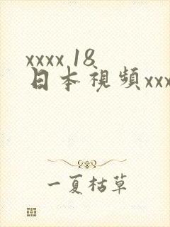 xxxx 18日本视频xxxx