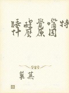 睡醒觉嘴特别苦什么原因