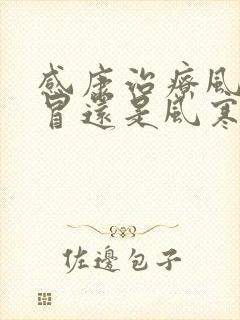 感康治疗风热感冒还是风寒感冒封面