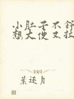 小肚子不舒服老想大便又拉不出来