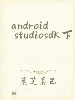 android studiosdk下载