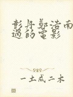 彭丹郑浩南合作过的电影