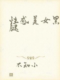 性感美女黑丝美腿