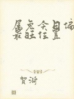 属兔今日偏财运最旺位置封面