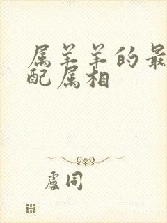 属羊羊的最佳婚配属相