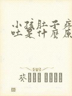 小孩肚子疼又呕吐是什么原因