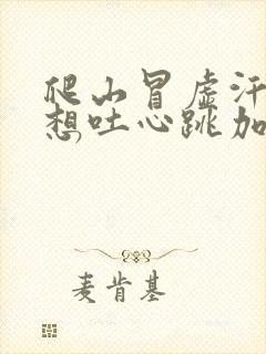 爬山冒虚汗头晕想吐心跳加速