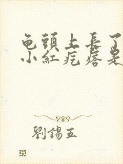 龟头上长了一个小红疙瘩是怎么回事