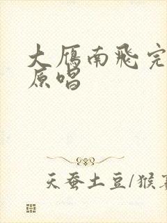 大雁南飞完整版原唱