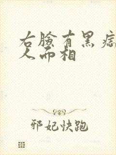 右脸有黑痣的女人面相封面