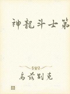 神龙斗士第二部封面