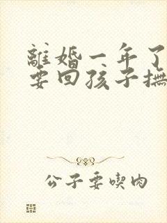 离婚一年了可以要回孩子抚养权