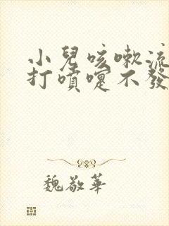 小儿咳嗽流鼻涕打喷嚏不发烧吃什么药