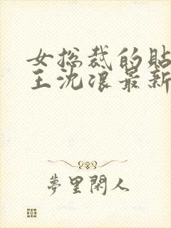 女总裁的贴身兵王沈浪最新章节封面