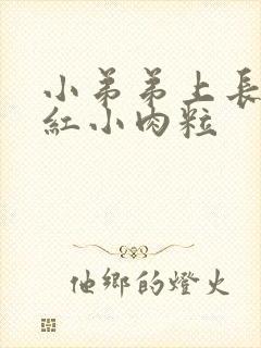 小弟弟上长了个红小肉粒