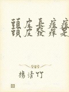 头皮长痘痘并且头皮发痒是怎么回事