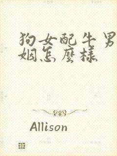 狗女配牛男的婚姻怎么样