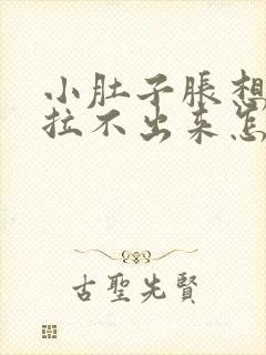 小肚子胀想拉屎拉不出来怎么办