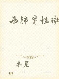 两肺实性微结节