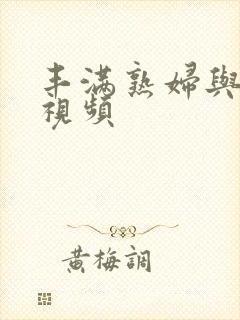 丰满熟妇与子乱视频封面