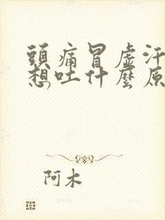 头痛冒虚汗恶心想吐什么原因