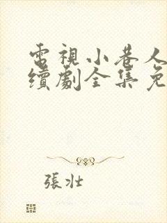 电视小巷人家连续剧全集免费观看