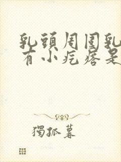 乳头周围乳晕上有小疙瘩是怎么回事