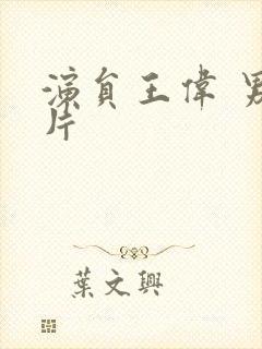 演员王伟 男照片