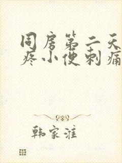 同房第二天小腹疼小便刺痛