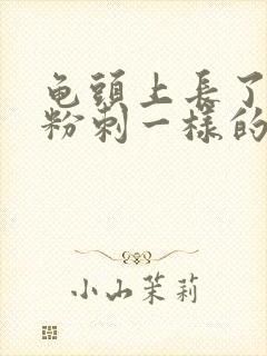 龟头上长了一些粉刺一样的东西