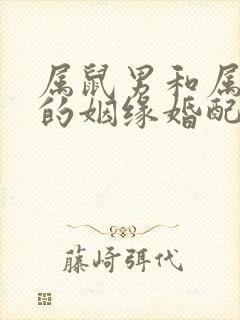 属鼠男和属蛇女的姻缘婚配