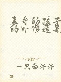 表哥的孩子是我的外甥还是侄子封面