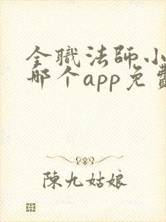 全职法师小说在哪个app免费阅读