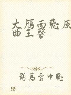 大雁南飞原唱歌曲王馨