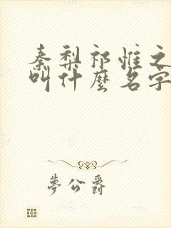 秦梨祁惟之小说叫什么名字