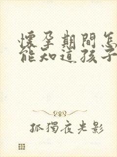 怀孕期间怎样才能知道孩子是谁的封面