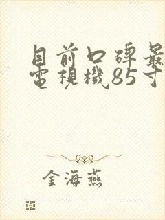 目前口碑最好的电视机85寸